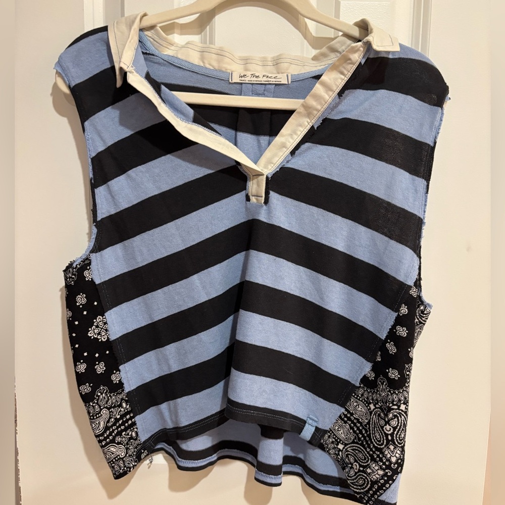 Free People Doin It Rugby Tank